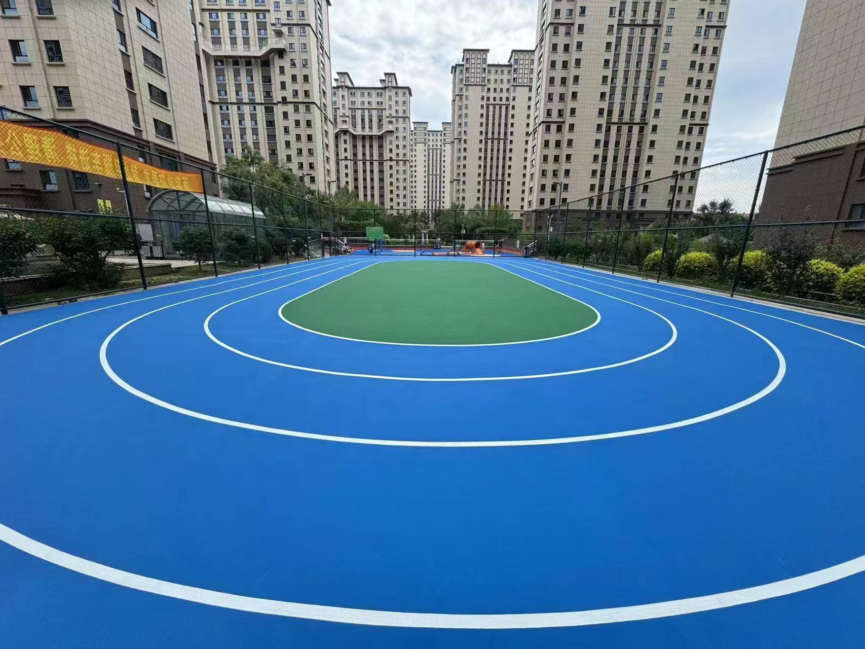 四平市学校塑胶跑道EPDM塑胶跑道 - 厂家